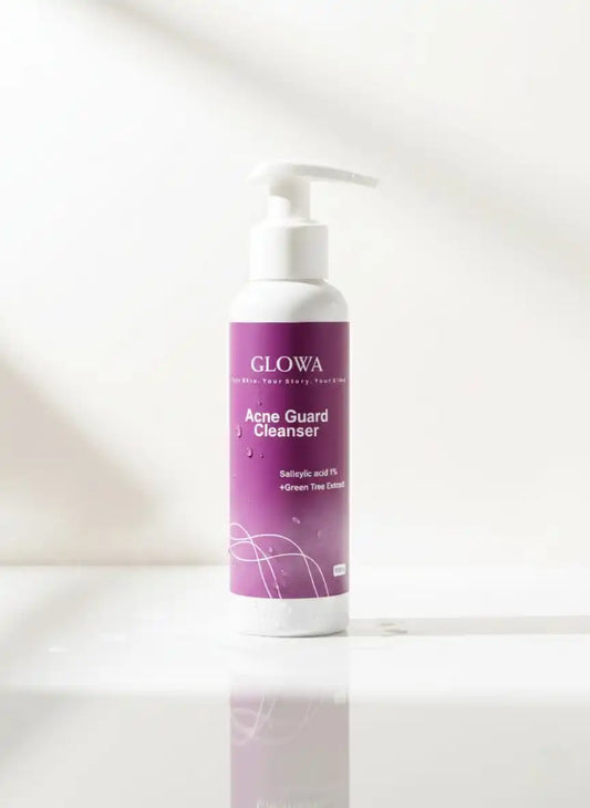 Acne guard cleanser and serum