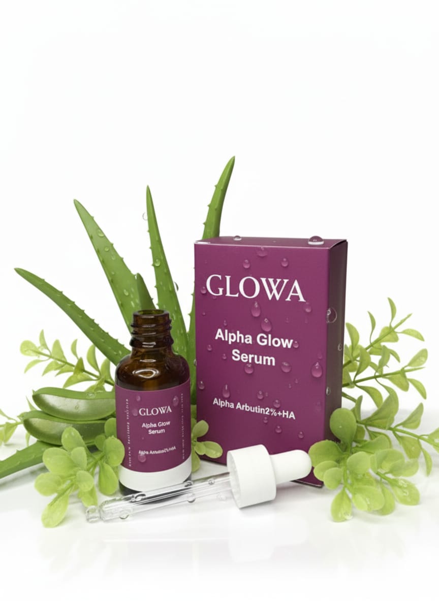 Alpha Glow Serum | Fade Dark Spots • Brighten Skin • Even Tone
